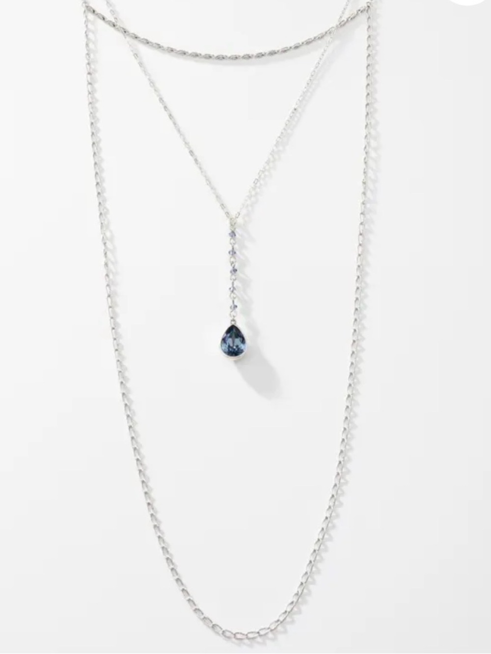 NWT Touchstone Crystal “Wrapped Up” Necklace; Retired
